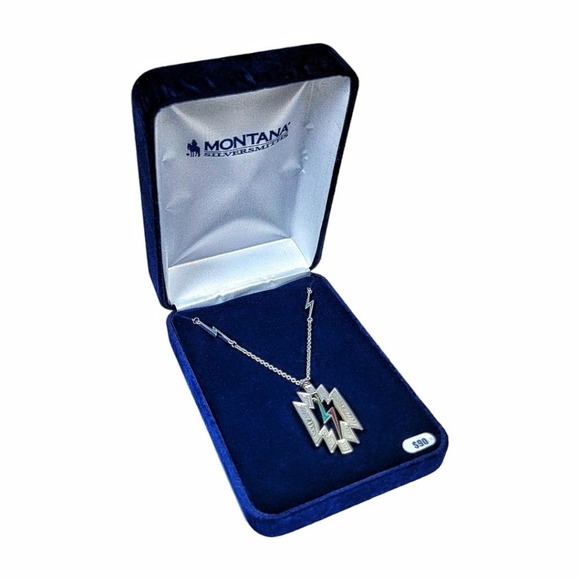 Montana Silversmiths Thunder Cloud Necklace ~ Retail $95 ~ NEW! - Picture 3 of 11